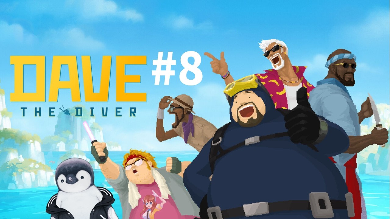【ゲーム実況】デイヴ・ザ・ダイバー ⑧【インターネットペンギン/#個人VTuber】 #ゲーム実況