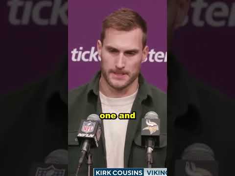 Kirk cousins says they have to bounce back as a team following blow out loss to cowboys #shorts
