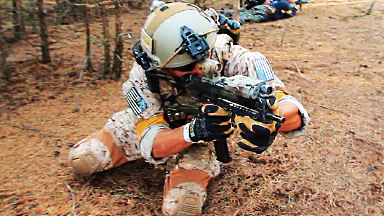 US NAVY SEALS Battledisplay Airsoft Big Game P5 YouTube