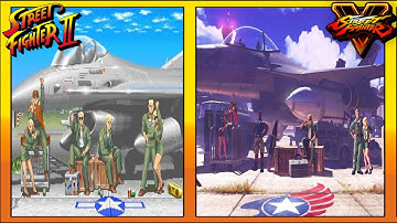 Evolution Of Guile Theme Stage Air Force Base (1991- 2020)