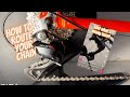 How to route your chain through the rear derailleur