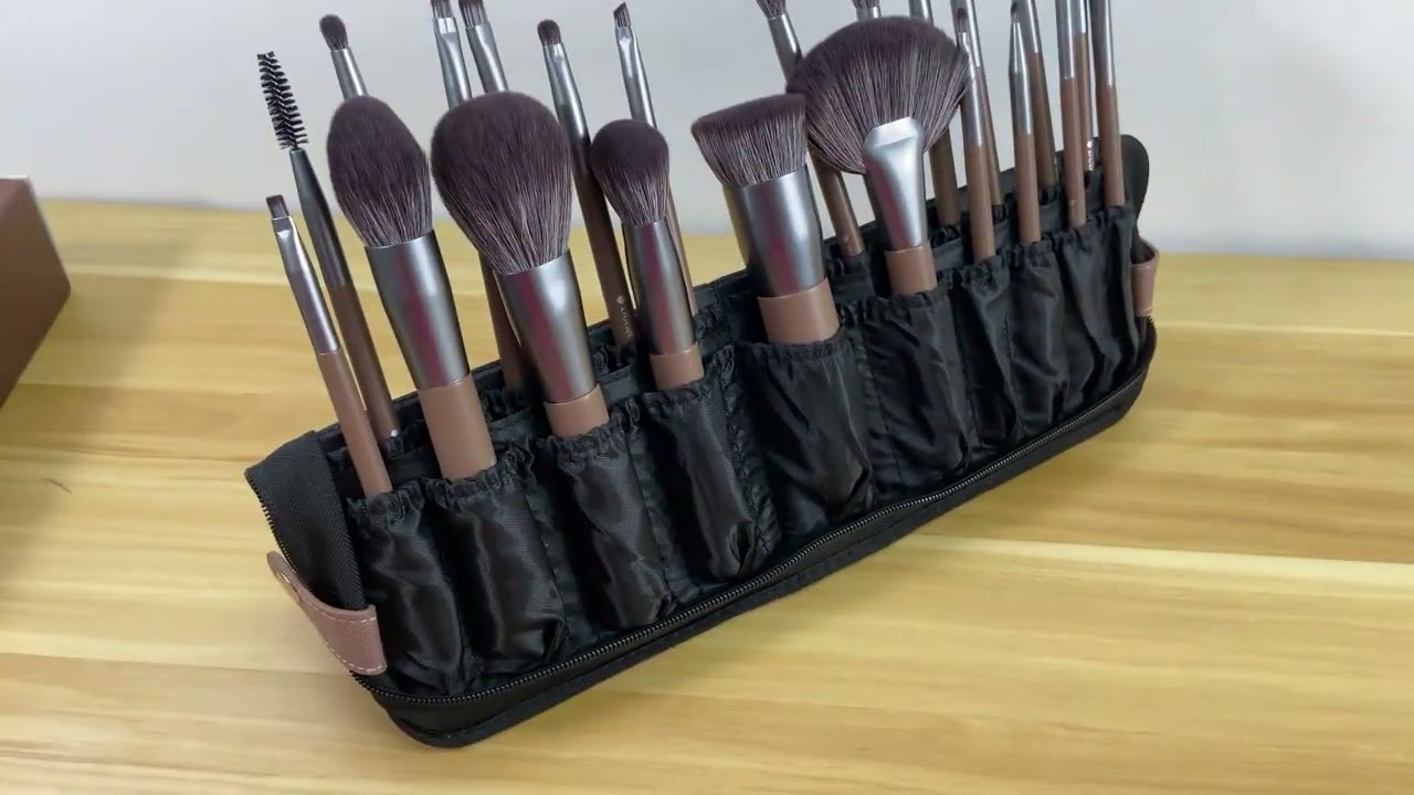 DUcare Chocolate Makeup Brush Set Unboxing