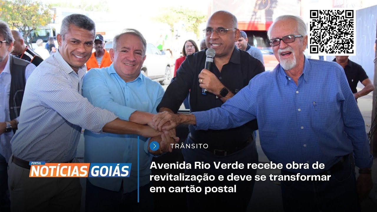 Avenida Rio Verde recebe obra de revitalização e deve se transformar em ...