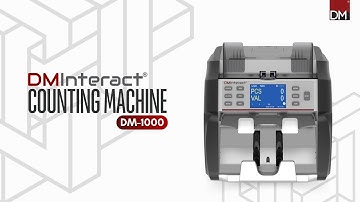 DM-1000 Multi-Currency Sorter with Printer | Advanced Money Counter