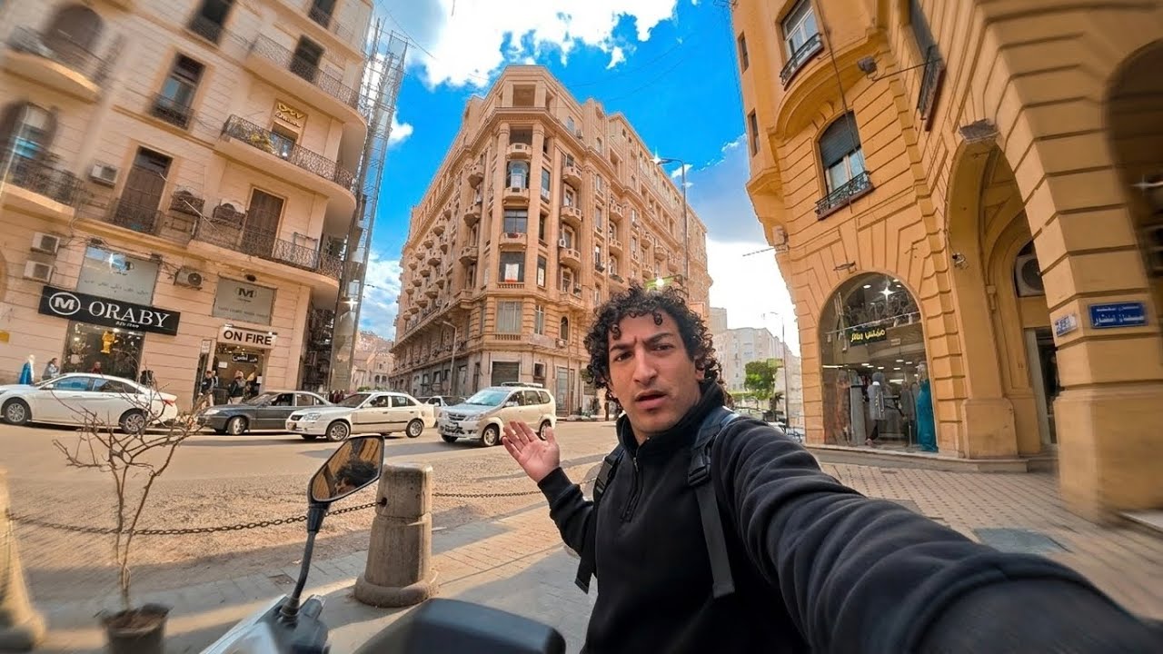القاهرة vs باريس 🇪🇬🇫🇷 و أسواق مصر الشعبية 🛵