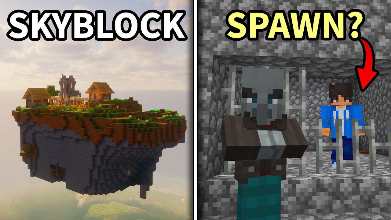 27 Seed Minecraft HIẾM CÓ Đến Mức Cứ Ngỡ Là GIẢ