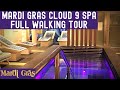 Carnival Mardi Gras Cloud 9 Spa | Full Walking Tour 2021 | How Big is The Thalassotherapy Pool?