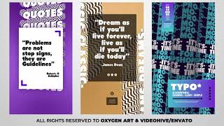 13 Creative Typography Instagram Stories screenshot 4