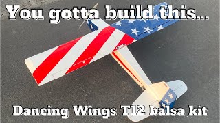 Dancing Wings T12 Balsa kit - Flight review