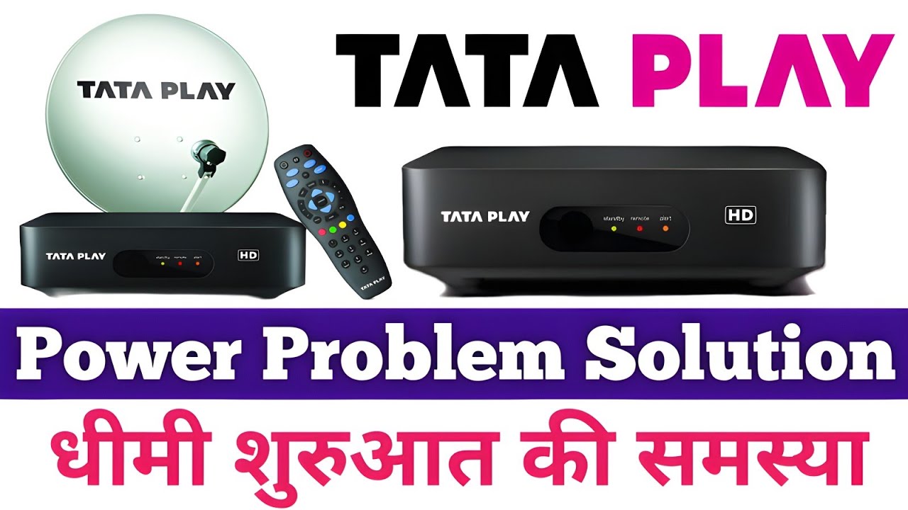 Tata play set top box power problem solution // Tata play set top box slow starting problem solution