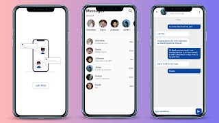 Chat/Messaging App UI Design in Flutter - Flutter UI Design