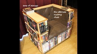 The bookshelf chair  library chair