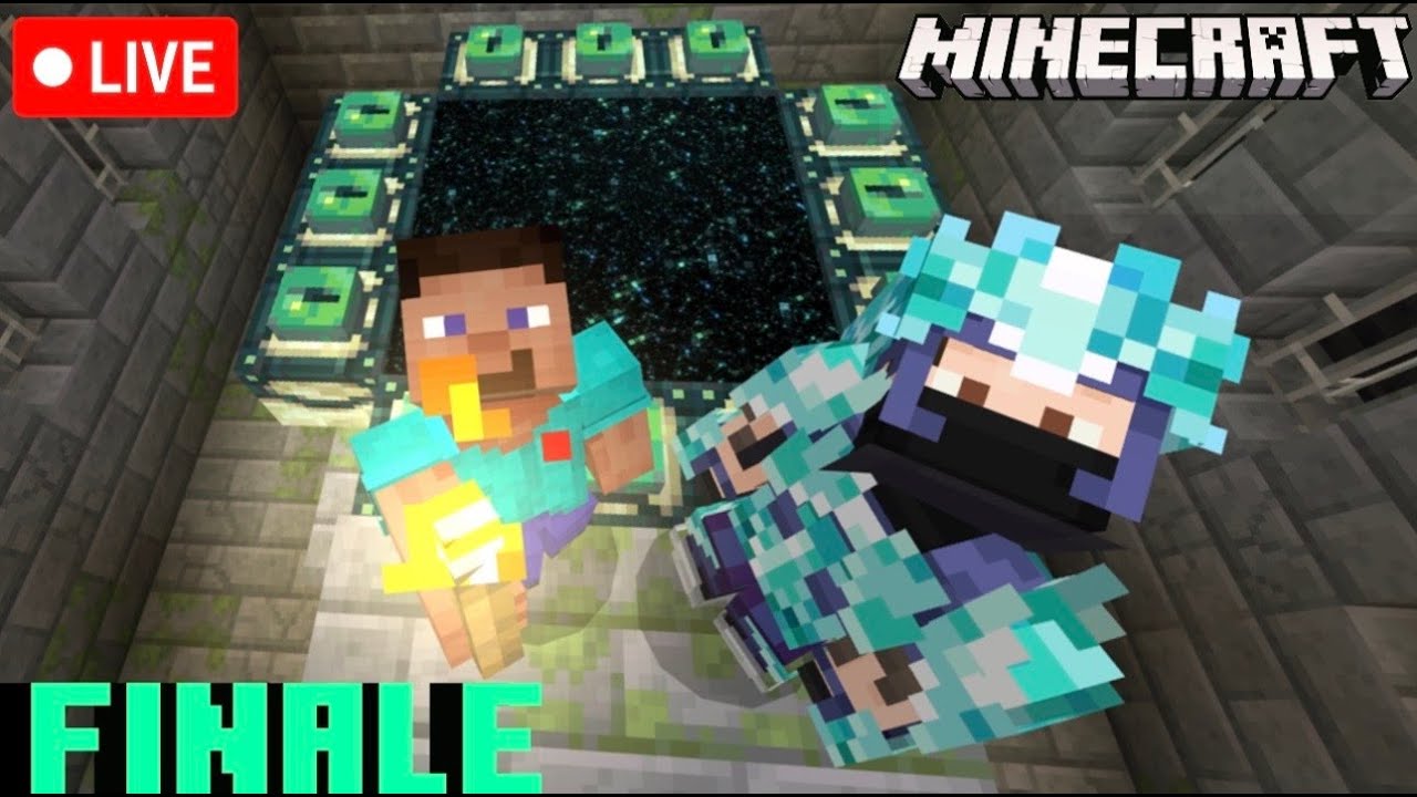 BEATING MINECRAFT FOR THE FIRST TIME | FINALE - YouTube
