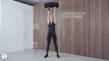 PUSH PRESS tutorial by Veronica Tudor