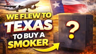 We Travelled 4,800 Miles to See OUR NEW Smoker… Worth It? 🇬🇧🇺🇸