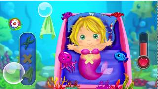 baby mermaid newborn game screenshot 1