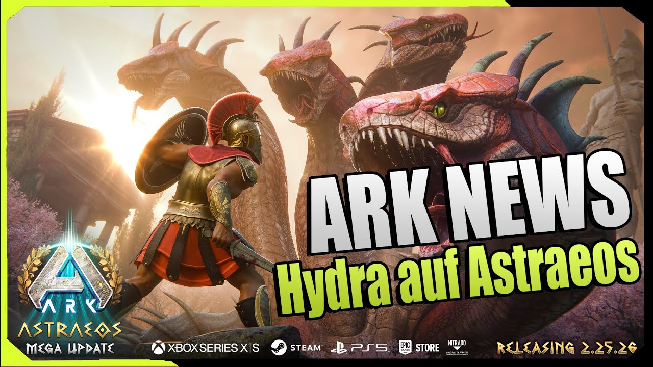 Die Hydra kommt auf Astraeos mit Pyranthos | Sind das die schönsten Drachen ? | ARK News