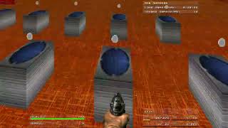 Skulldash Map 29 UV-Max in 1:04.07
Map name: The Shocker
Map author: Joshua Dragonfly OSullivan
I think last time I thought this was too cooked to try in one go. Not so bad with my current movement skill, but the worst part is really making a particular jump to a platform and then just landing too far to the right or left, which both loses time because you dont get airborne right away and is incredibly disorienting. Of course, its all about skill of landing directly in the middle, so its not really a mapping fault, just makes fails especially painful lol.
Because every single token is on a launch pad, and all of them seem to set you airborne the same amount of time, as long as you land all those jumps without landing on the edge, the only time loss available is a bad route through the map, the start, the switches, or the ending. The only optimization I did at the start is jumping over the first jump pad so I get straight into the tokens, as the first one has no token. Before that I had 1:06, then 1:05.00, then this. Im sure 1:03 is in reach, not sure how much lower it would go, though. Im not convinced this is the fastest route through the map, but it seemed the most convenient; the first switch was a bit slow as I landed too far away from it, but the rest is pretty clean.
A TAS or with a good setup, you wouldnt need to do all of this either; the jumps between the tokens are sr50able, and if you stand on the edge, you can still grab the token. So, conceivably, you could jump to the far edge platform at the start, then sr50 in a straight line to grab every token in a row, though I dont know if Zandro allows directly parallel movement or if you veer left like in regular Doom (if its the latter, this is still plausible with TAS but much harder non-TAS). Obviously, there are no TAS tools for Zandro, so I cant really demonstrate this. :p
Captured using OBS Studio Skulldash Map 29 UV-Max in 1:04.07