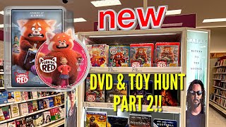 Turning Red DVD & Toy Hunt Part 2! Turning Red Unboxing, Sonic The Hedgehog 2, Super Mario finds!