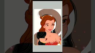 Disney Princess Belle Glow Up Transformation Ibis Paint X