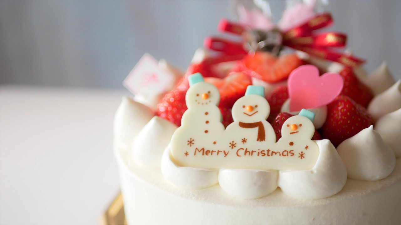 幸せな気分になる ケーキ屋さんのクリスマスケーキのデコレーション方法７種類 ビルソンローラーズ Youtube