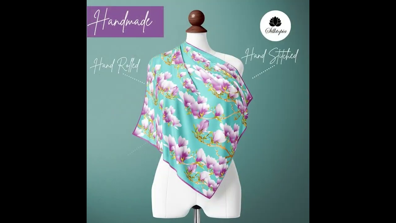 50% Spring Silk Scarf Sale - On Now - Whilst Stocks Last