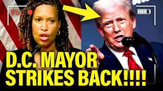 DC Mayor DESTROYS Trump on LIVE TV after HIS TAKEOVER