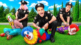 Nous Avons Attrapé Une Bande De Clowns ! *Devenir flics pendant 24 heures*