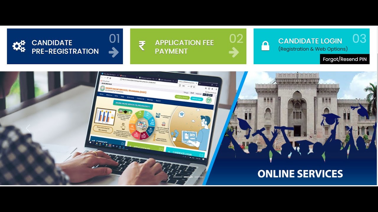DEGREE ONLINE SERVICES, TELANGANA (DOST)