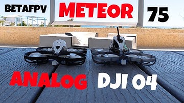 Meteor75 Pro with DJI 04 Review and Analog Comparison
