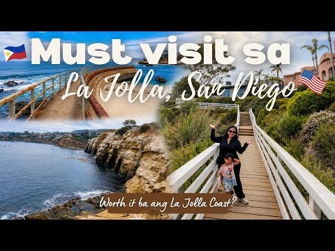 La Jolla Coast Full Tour | Libre Lang Pero Sobrang Ganda! 🇺🇸🌊