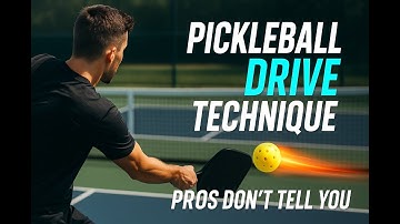 The Pickleball Drive Technique Pros Don’t Tell You About #pickleball #pickleballtips