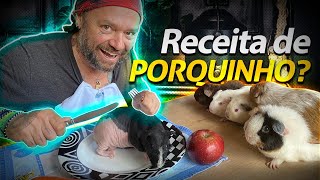 COMER UM PORQUINHO DA ÍNDIA??? | RICHARD RASMUSSEN