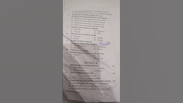 ICSE class 7, Question paper of English Language, Final term (2024-25)