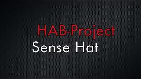 Mvhs HAB Sense-Hat Data Logger Tutorial
