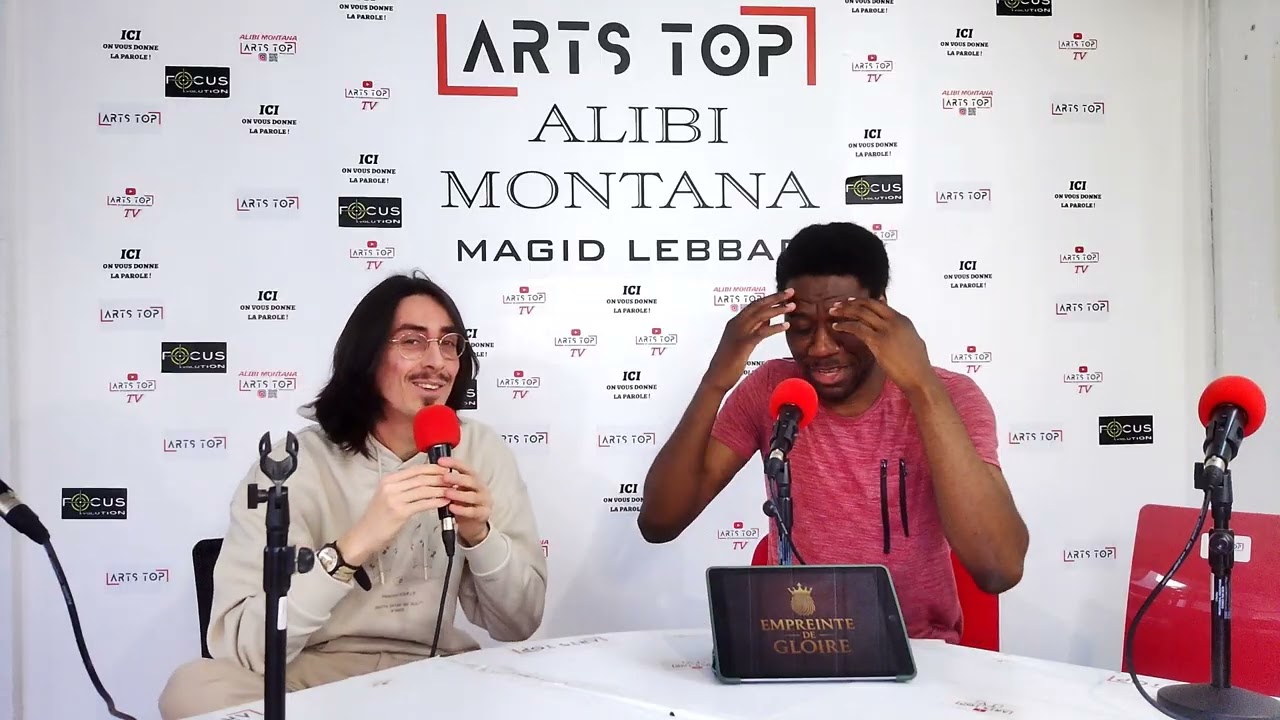 Empreinte de gloire avec Jones Tanté sur ARTS TOP TV