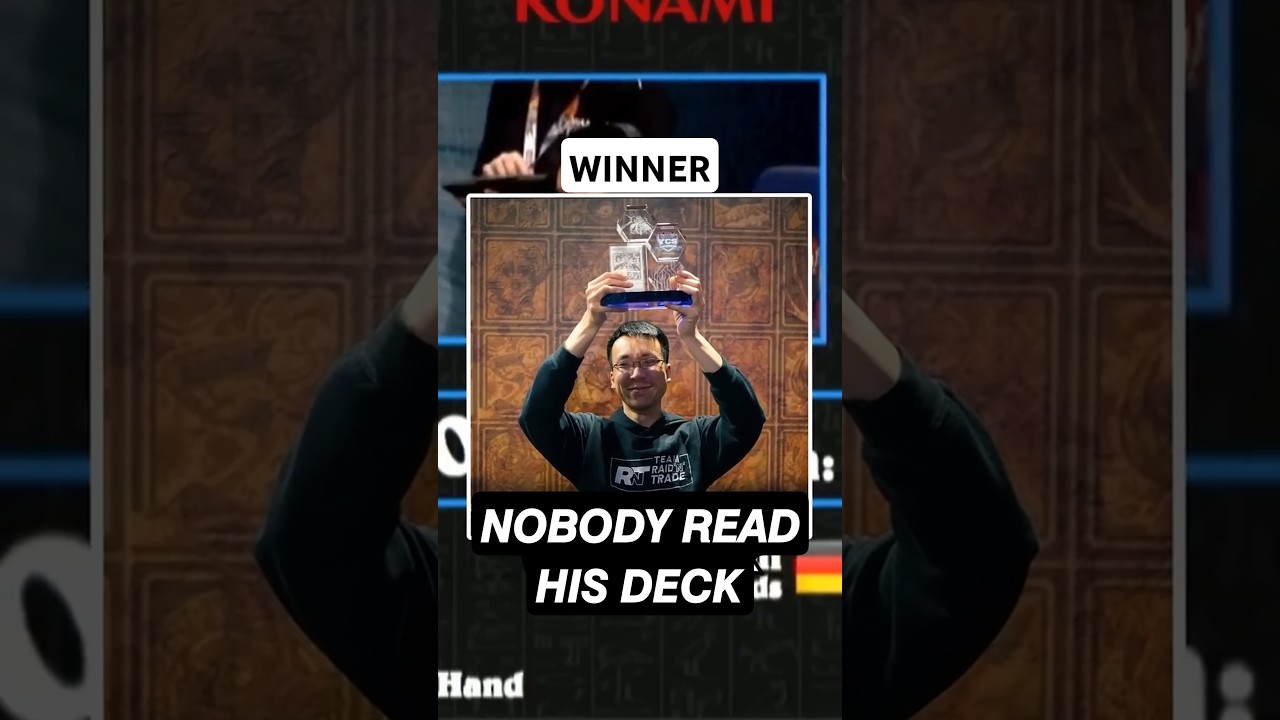 THIS YUGIOH DECK WAS A JOKE UNTIL HE WON A CHAMPIONSHIP