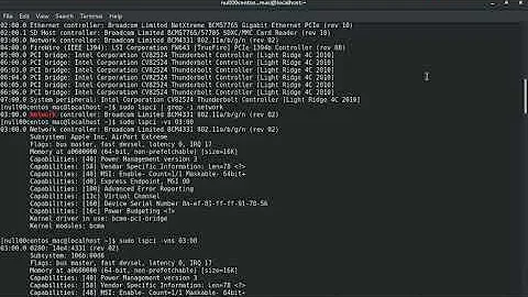 Linux: troubleshooting wireless drivers, firmware, kernel modules