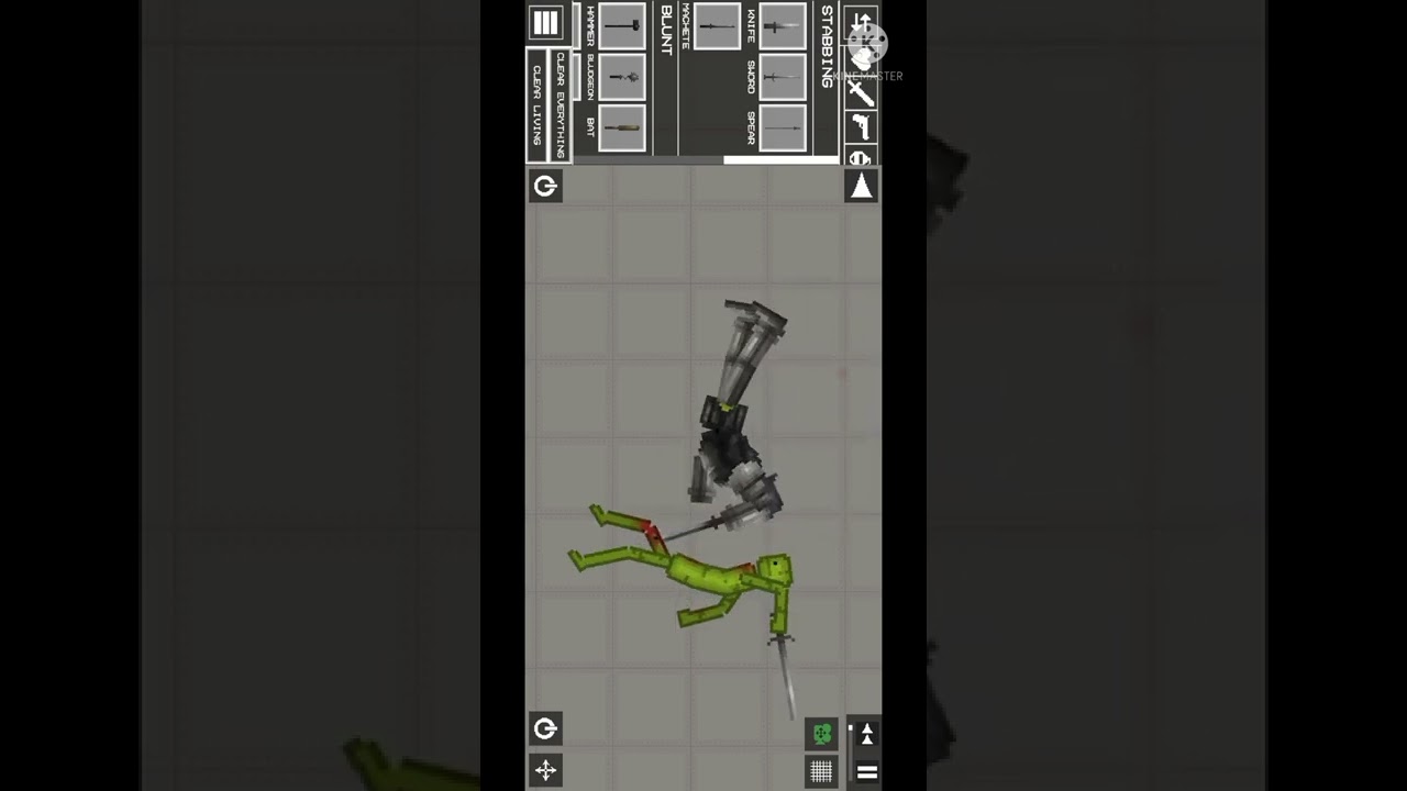 attack human melon and iron armor in melon playground YouTube