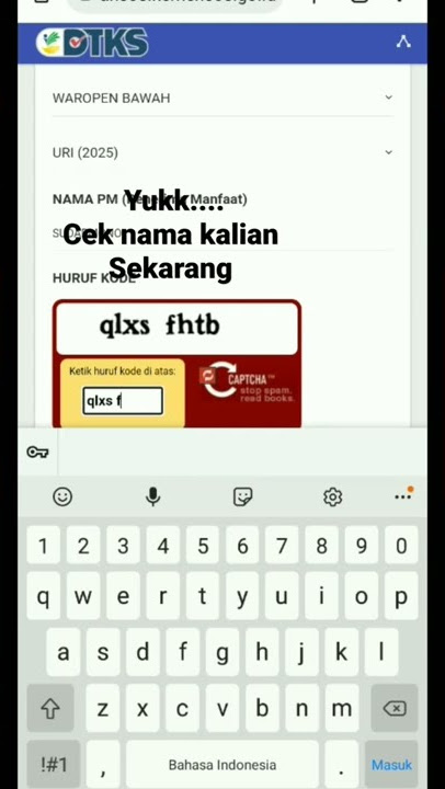 cara cek nama penerima bansos 2022