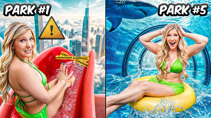 I Tested The BEST & WORST Theme Parks!