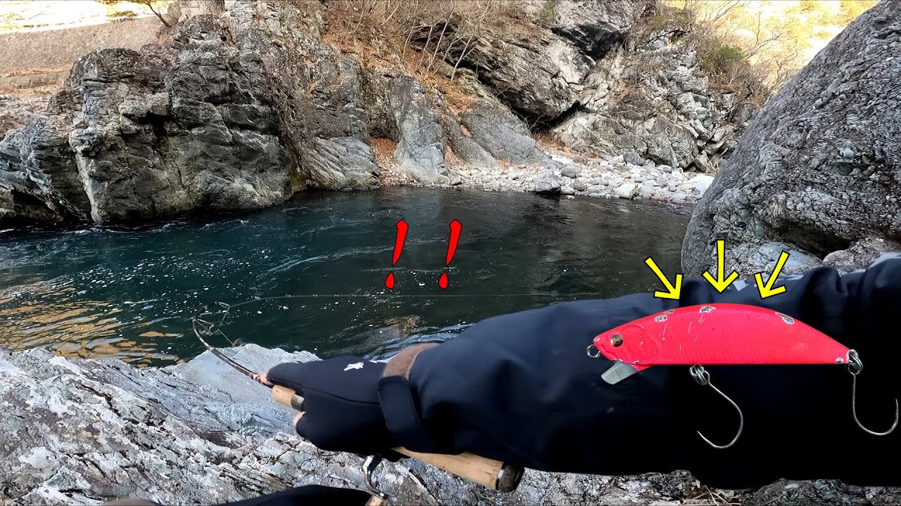 リップ折れたミノー、意外と使えるかも