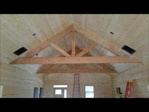 Dream Country Home Build Update Knotty Pine Done House Fully