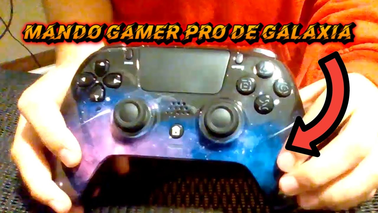 Unboxing mando gamer pro de galaxia - YouTube