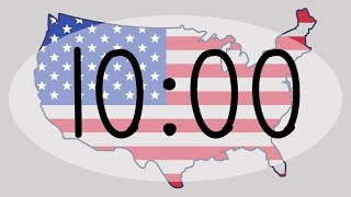 10 minute timer America