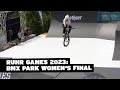 BMX Park Women&#39;s Final @ Ruhr Games 2023