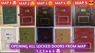 OPENING ALL LOCKED DOORS From MAP 1,2,3,4 & 5 🤯 МЕТРО РОЯЛЬ Chapter 14