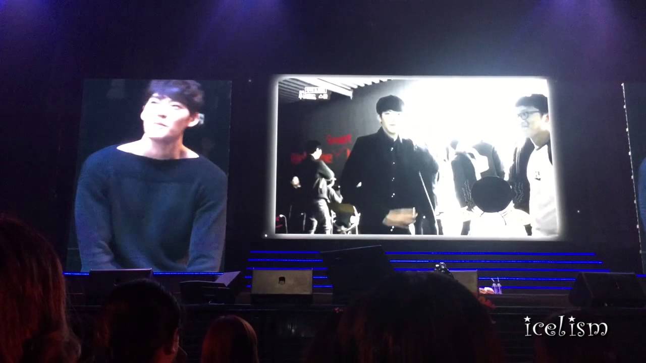 150308 Kim Woo Bin Watching Thai Fan Project #TheMomentOfKimWooBinInThailand