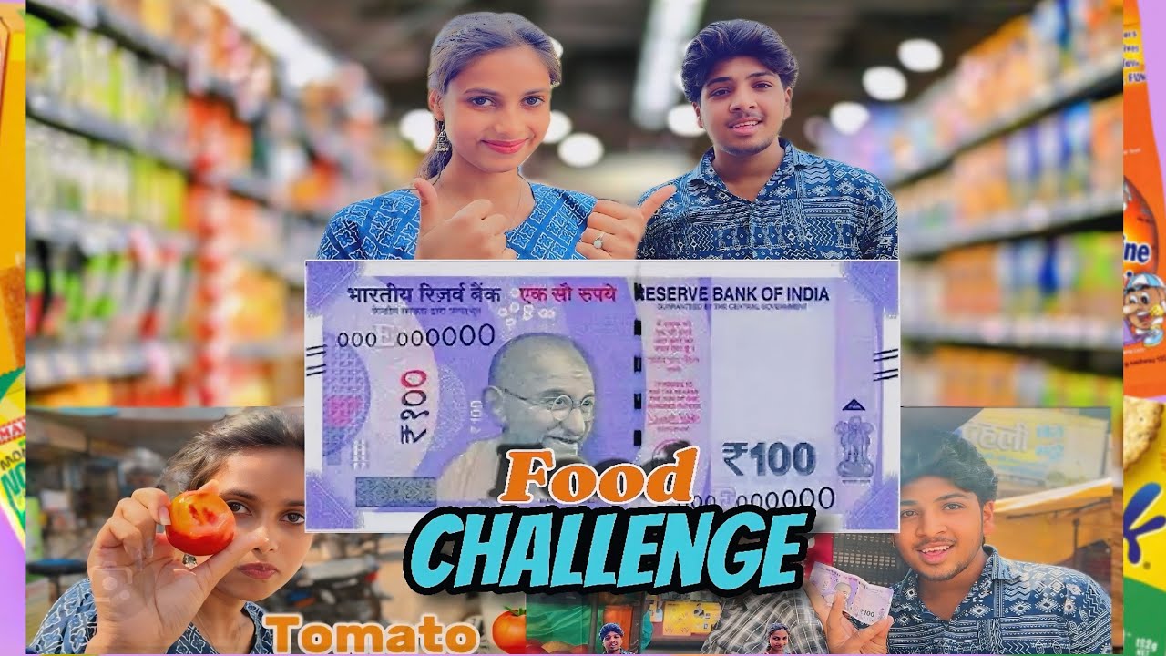 Food challenge in 100 rupees #challenge #100 #challengevideo #foodlover #foodchallenge