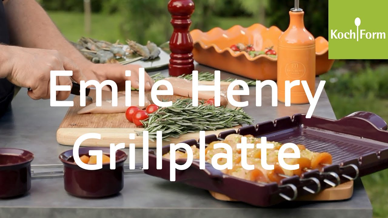 Emile Henry Grillplatte | KochForm